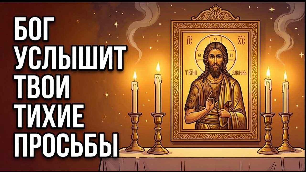 Сильная Молитва Иоанну Крестителю о Покаянии и Прощении Грехов