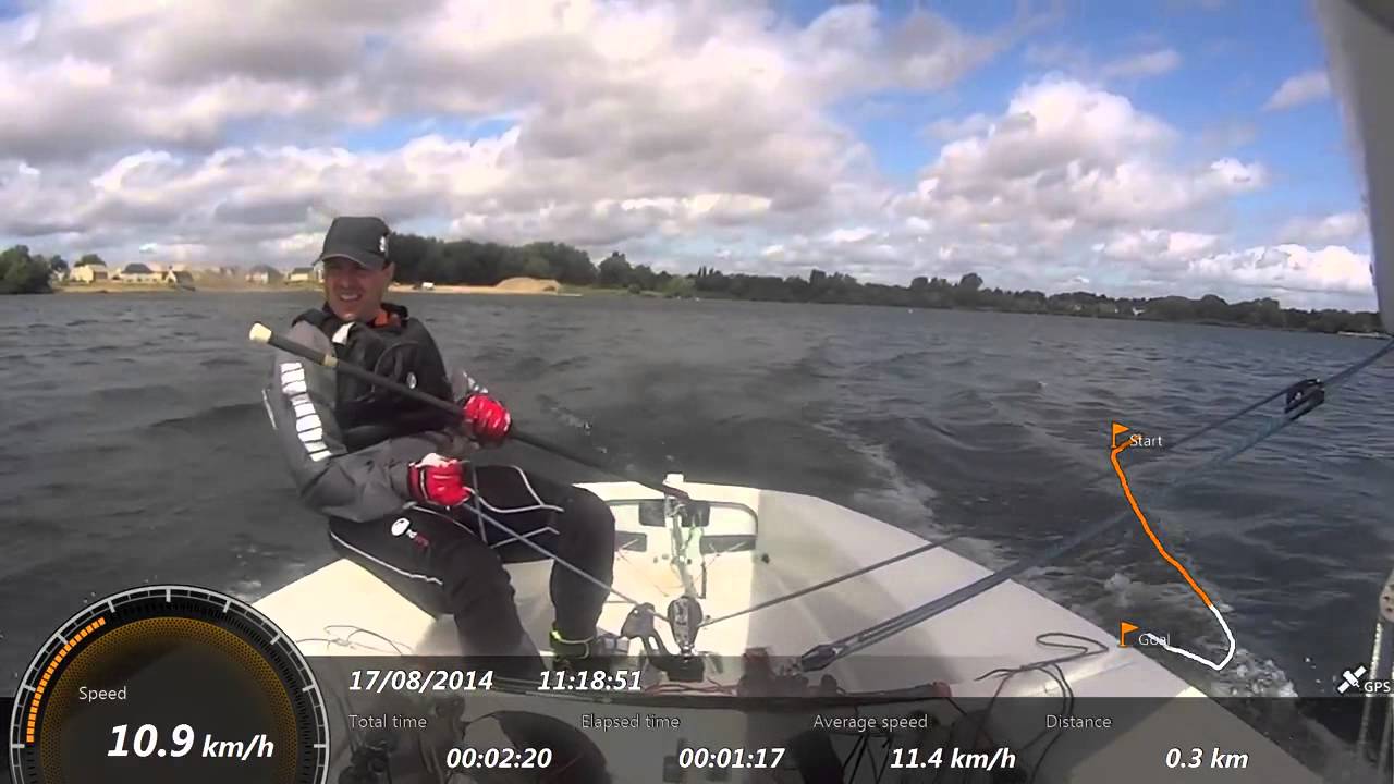 Solo Dinghy Sailing