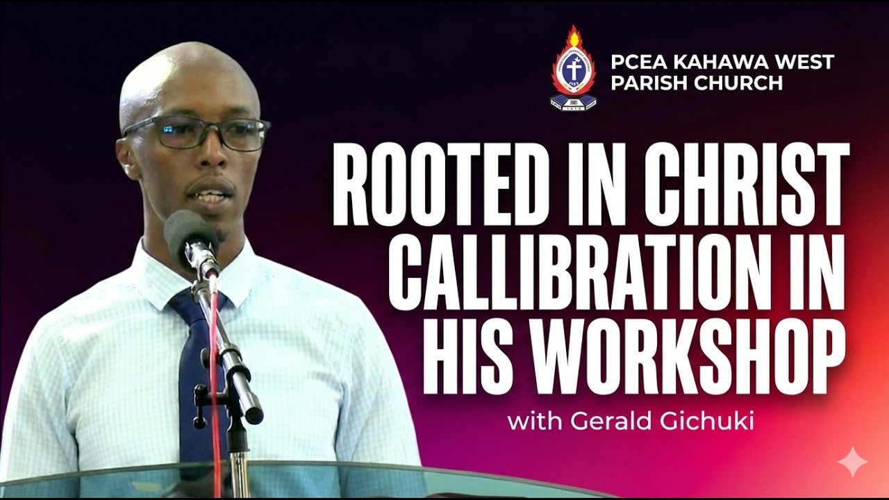 Rooted in Christ; Callibration in His workshop #rootedinchrist