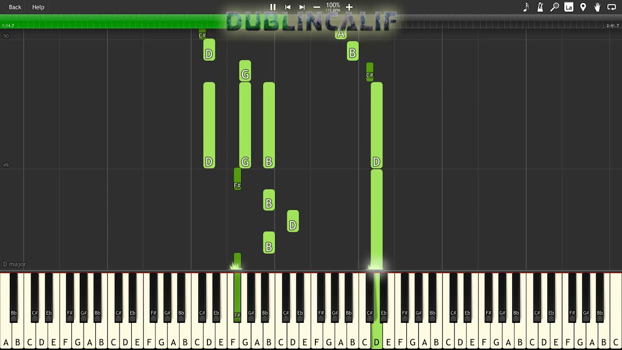 Animal Crossing - Only Me Theme Piano Tutorial Synthesia