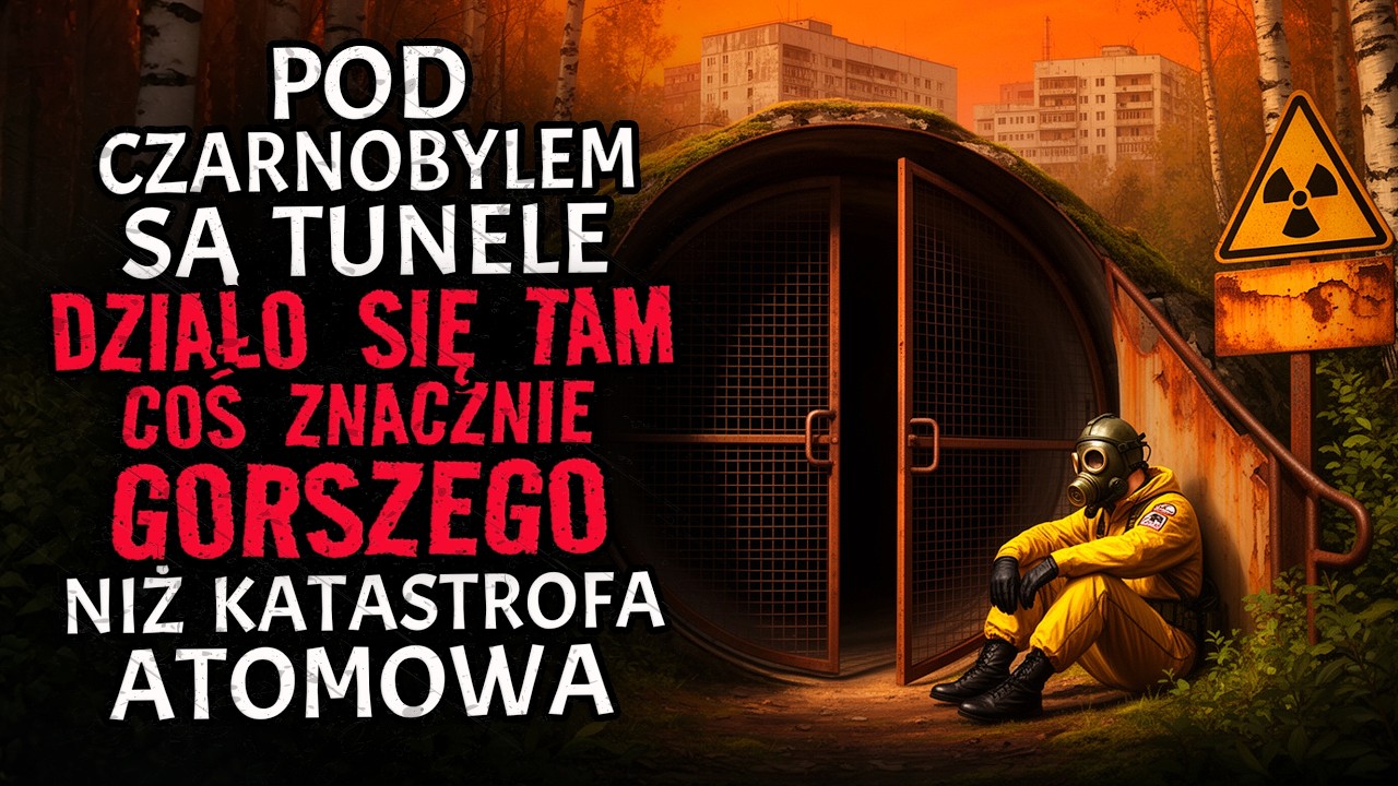 Pod Czarnobylem są Tunele. Działo się Tam Coś Znacznie Gorszego niż Katastrofa Atomowa.