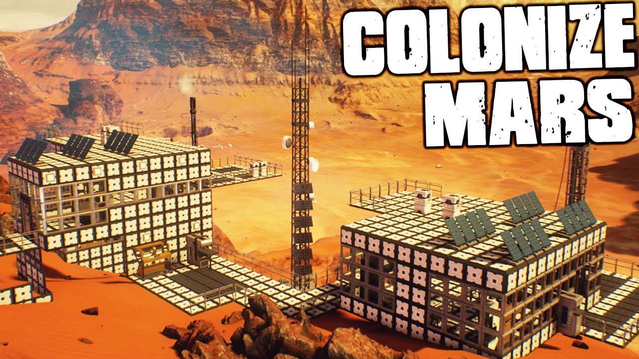 ROKH - COLONIZE MARS! INSANE NATURAL DISASTERS - ROKH Early Access Game Gameplay