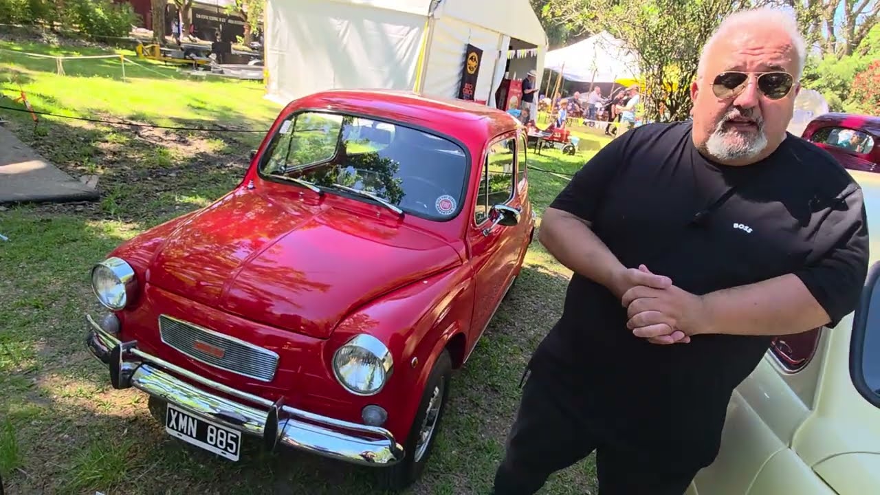 [AUTOCLÁSICA 2025] 70 Años del Fiat 600 - Aniversario en el stand del Club Fiat Clásicos 