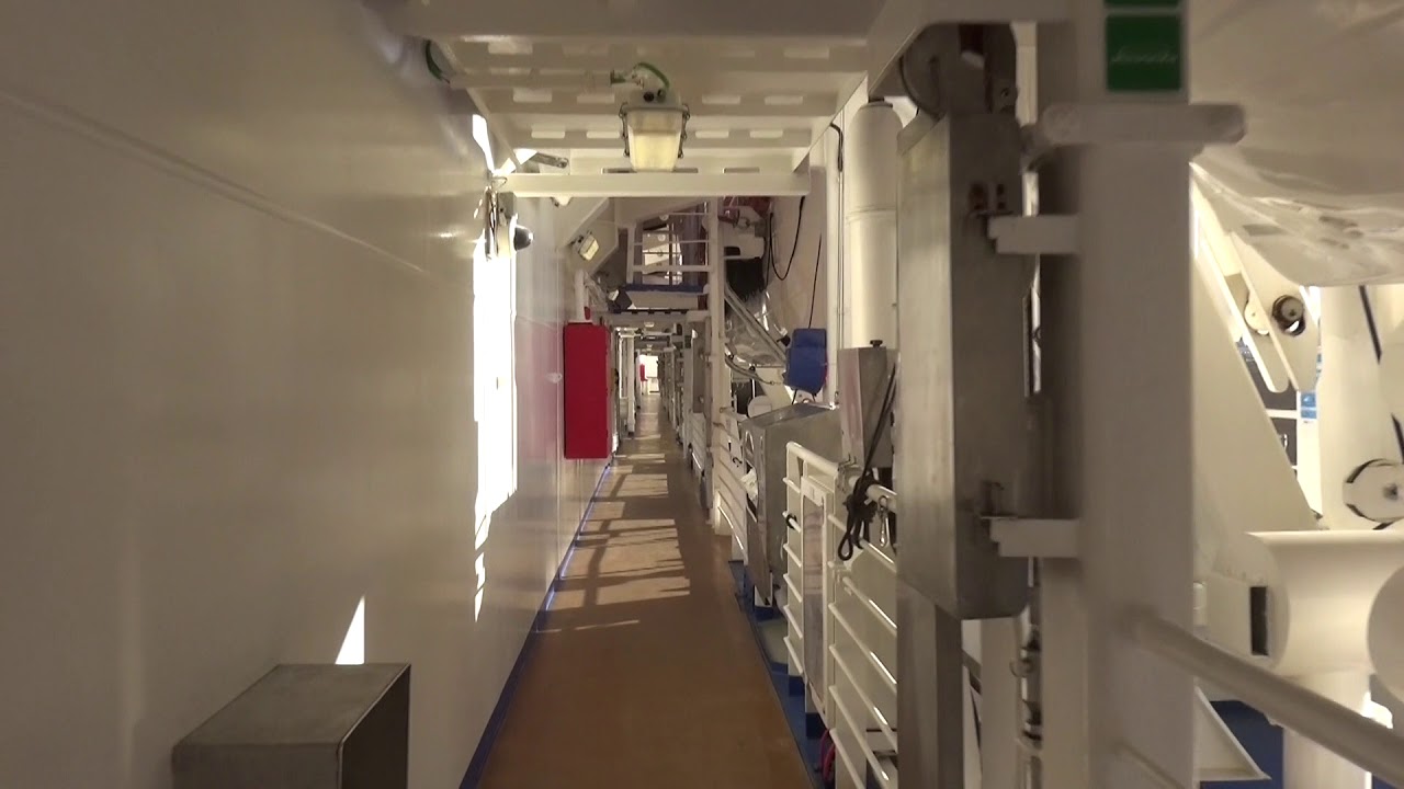 Regal Princess Promenade deck walk
