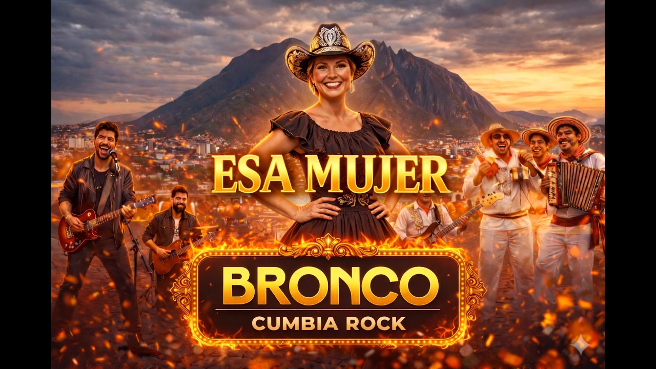 ESA MUJER - Bronco | Tributo CUMBIA ROCK 🎸🤠