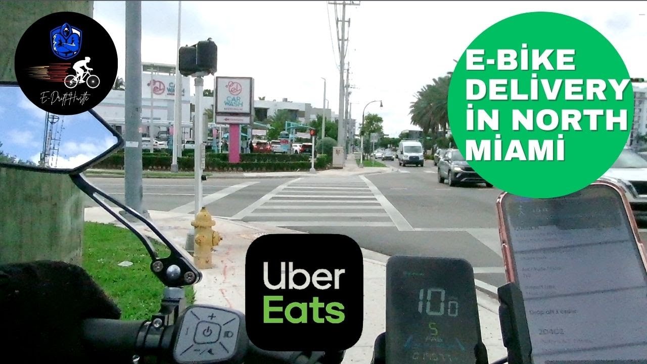 Real Lunch Shift Uber Eats Miami Ebike Hustle