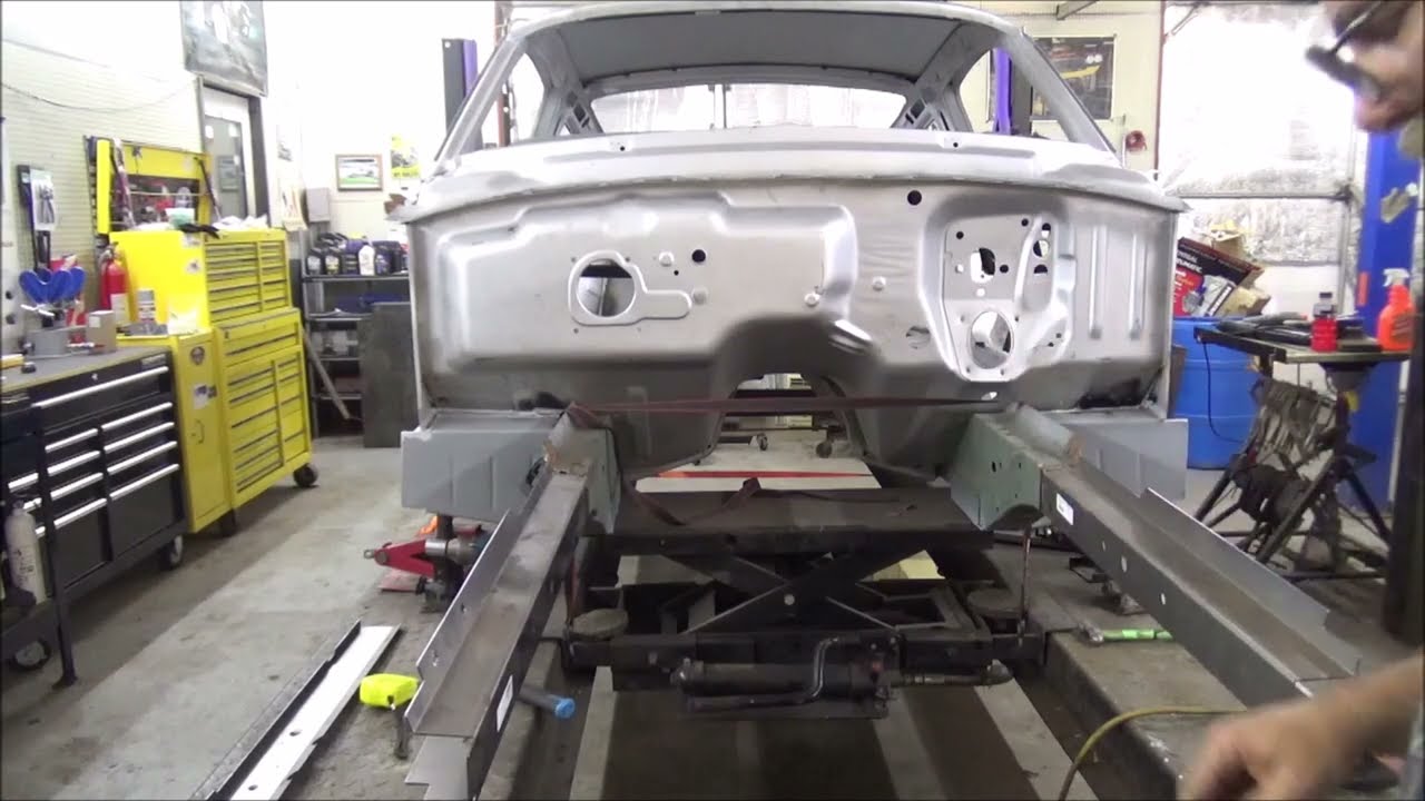 1968 Mustang Front Frame Rails and Core Support