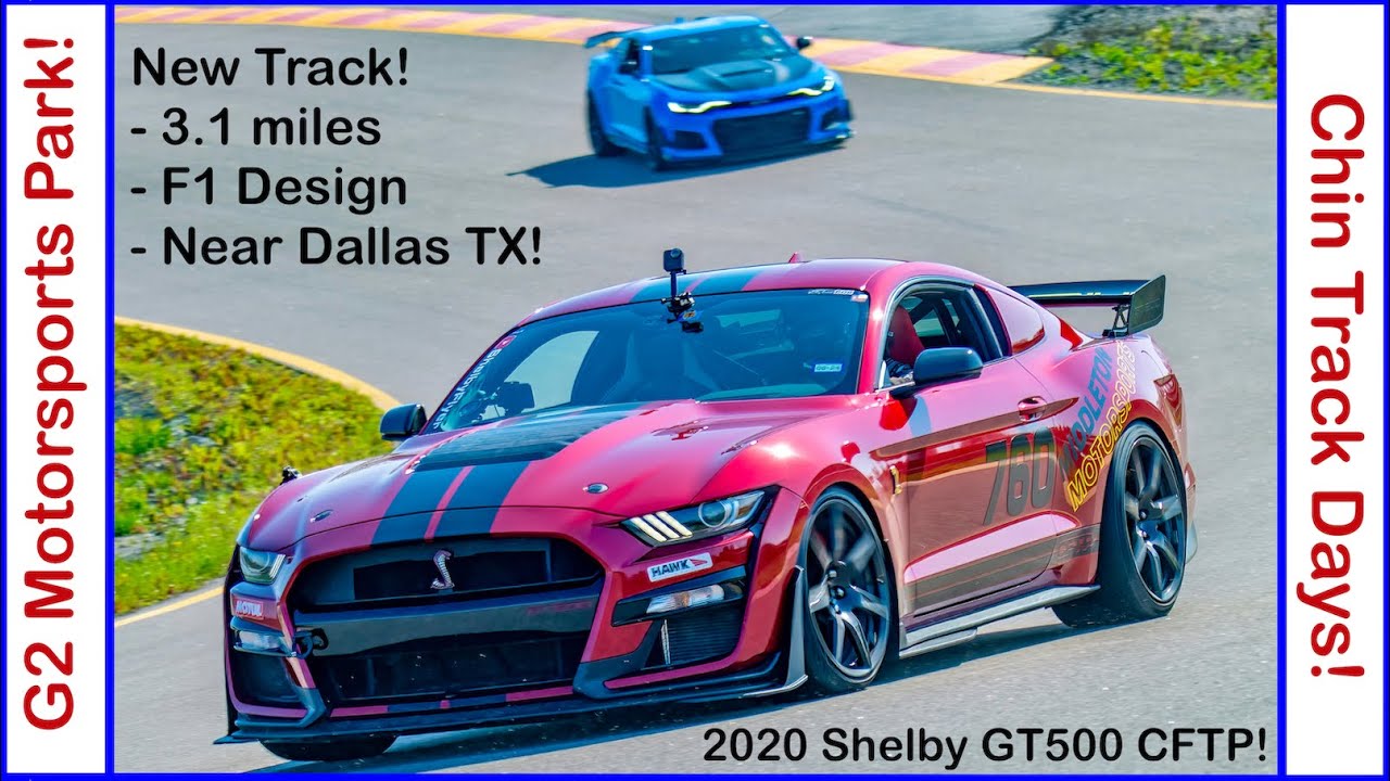 G2 Motorsports Park 2020 Shelby GT500 with Chin Track Days!