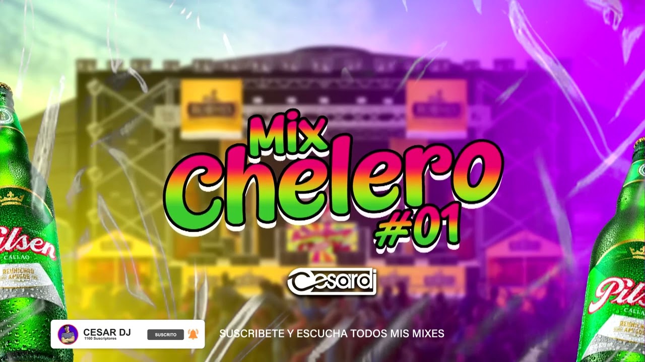MIX CHELERO (ARMONIA 10 LA DUDA, AGUA MARINA, CARIBE&Ntilde;OS, PAPILLON) CESAR DJ