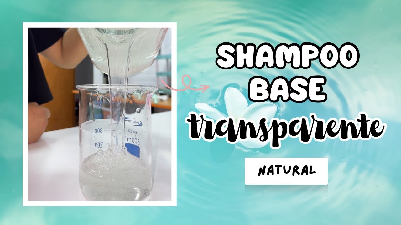 C&oacute;mo hacer shampoo base - neutro, para personalizar