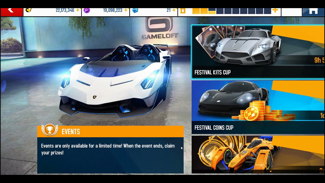 Asphalt 8 - Top 95 Without Extra Tank - Cloudtop Avenue 10/8/2021