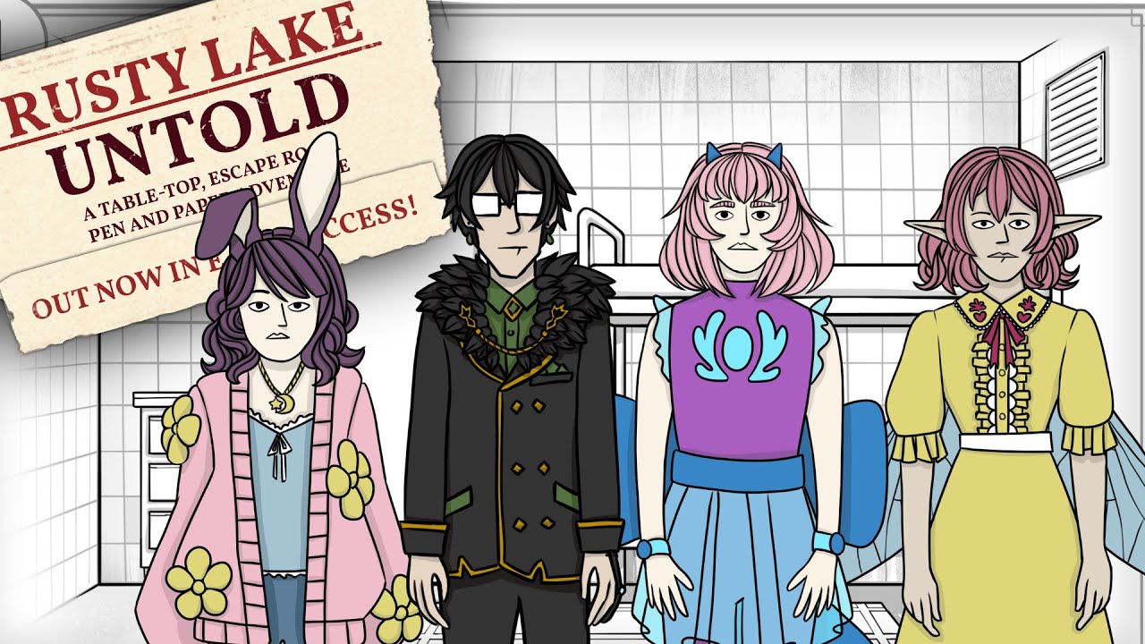 Trying Out The NEW Rusty Lake Table Top Game! - Rusty Lake Untold: The Lab [Full Game]