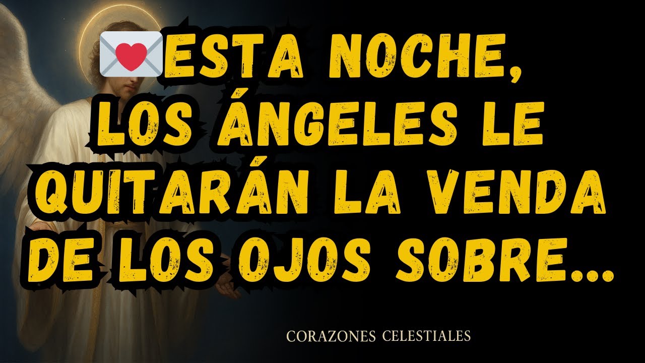 Esta noche, los Ángeles le quitarán la venda de los ojos sobre...