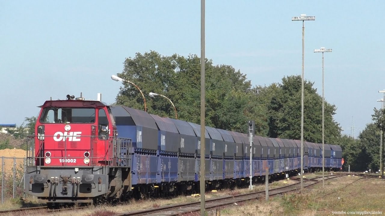 OHE 150002 beim Rangieren in Melbeck-Embsen