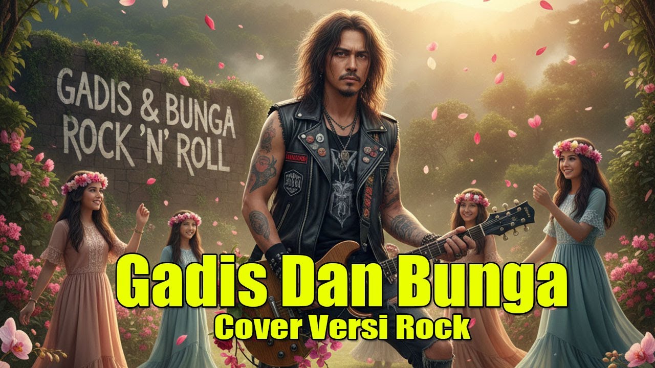 Khalifah ft. Faisal Ahmad - Gadis Dan Bunga | Cover Versi Rock Modern (LIRIK)