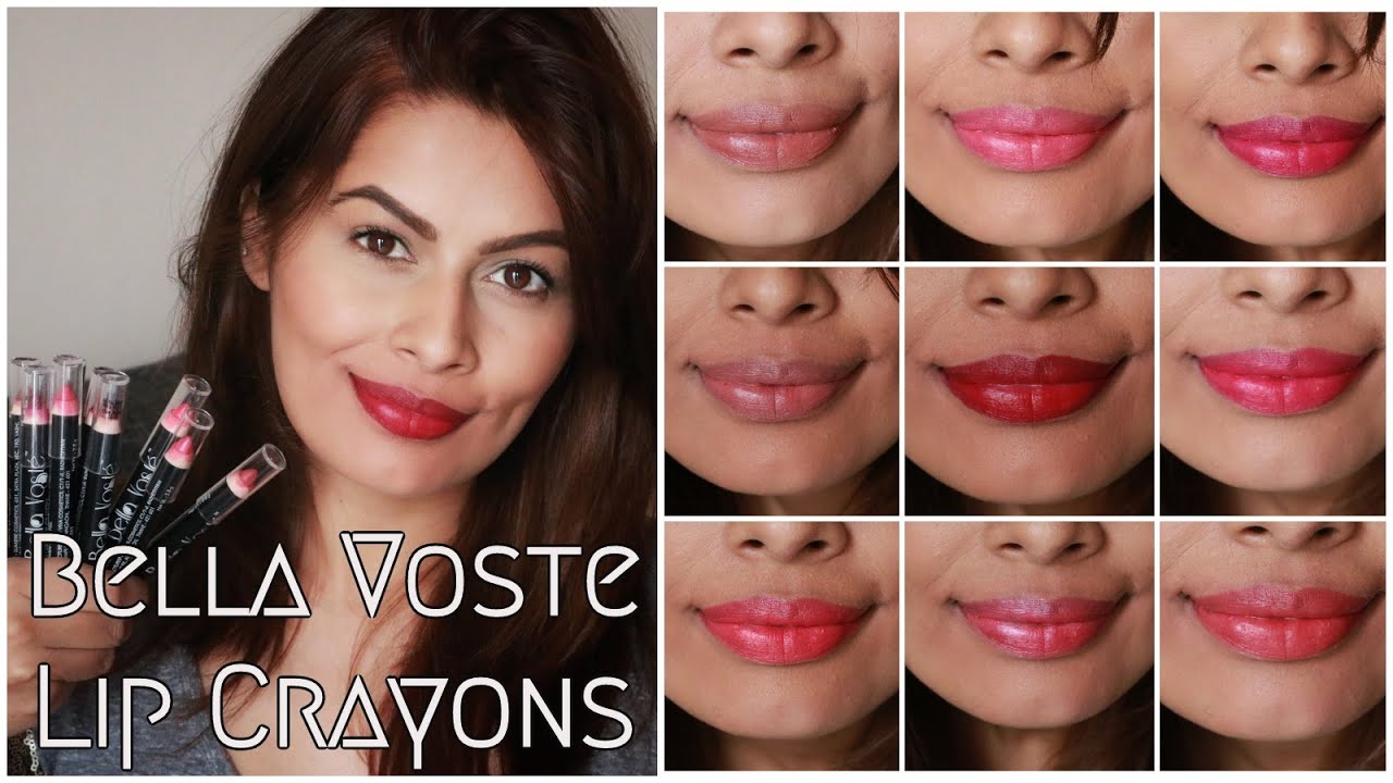 Bella Voste Matte Lip Crayons | Lip Crayons For Rs. 150 | Affordable | Swatches & Review | Kavya K