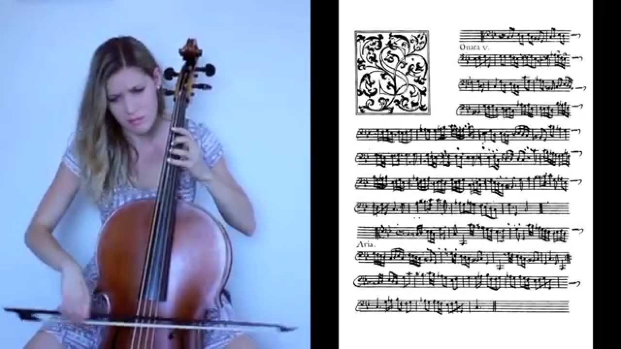 Domenico Galli - Sonata V, Trattenimento musicale sopra il violoncello, on baroque cello