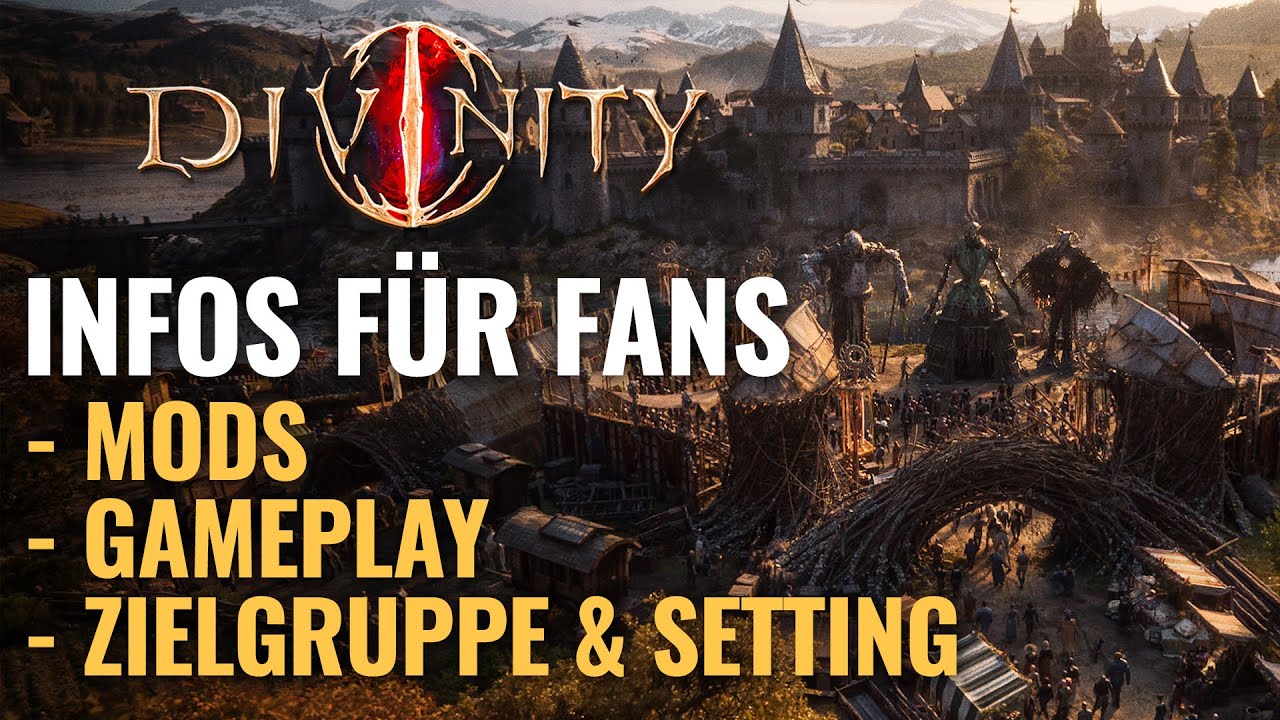 DIVINITY: Mods, Gameplay, Setting -  Neue Infos f&uuml;r Superfans | Divinity Deutsch News