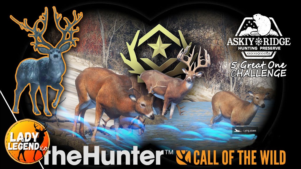 Can I Spawn ALL 5 GREAT ONES on ONE MAP???  Whitetail IS HERE!!!