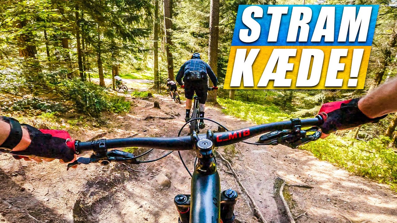 Nordskoven MTB spor i Silkeborg med stram kæde! Hyggetur i foråret 2022