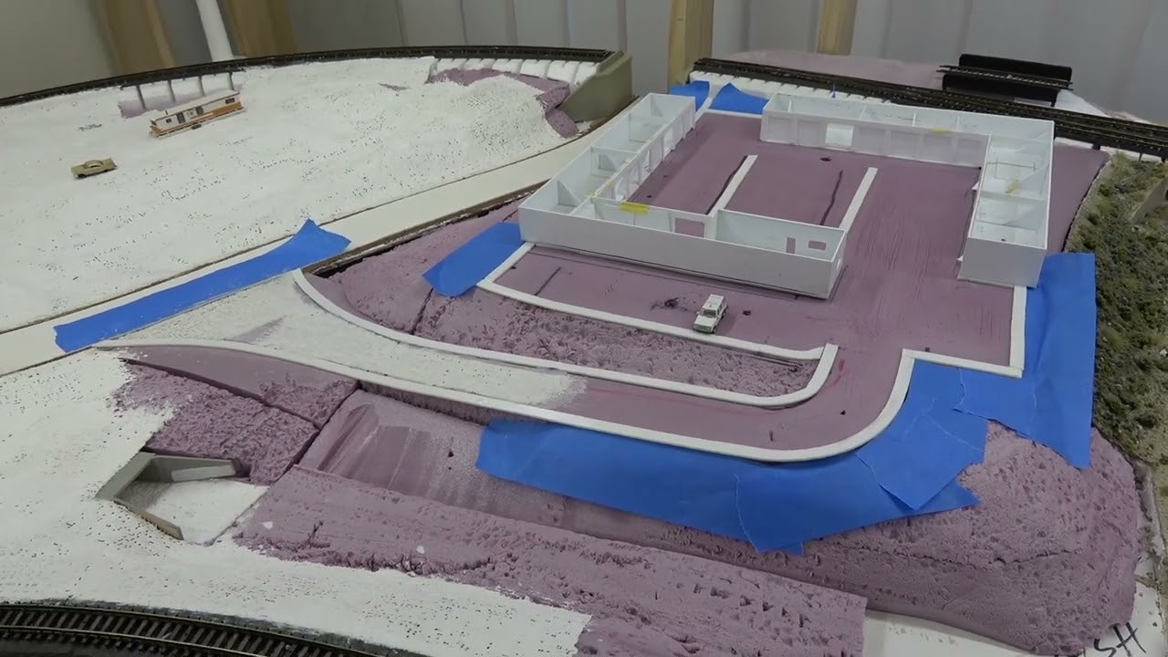 N Scale Mojave Subdivision - Public Storage Pt. 1