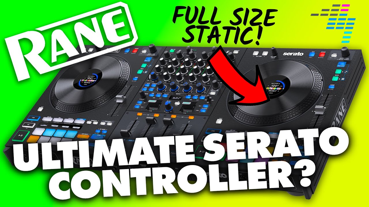 Rane Four Review - Detailed FULL demo of STEMS SPLIT, FX, config etc.