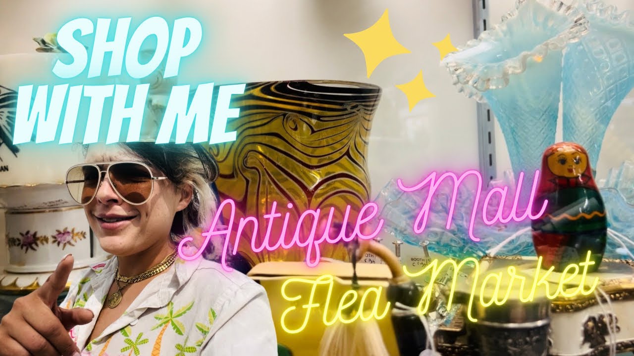 “Opposites Attract”| SHOP WITH ME | VINTAGE RESALE | ANTIQUE MALL FINDS | THRIFTING | FLEA MARKET