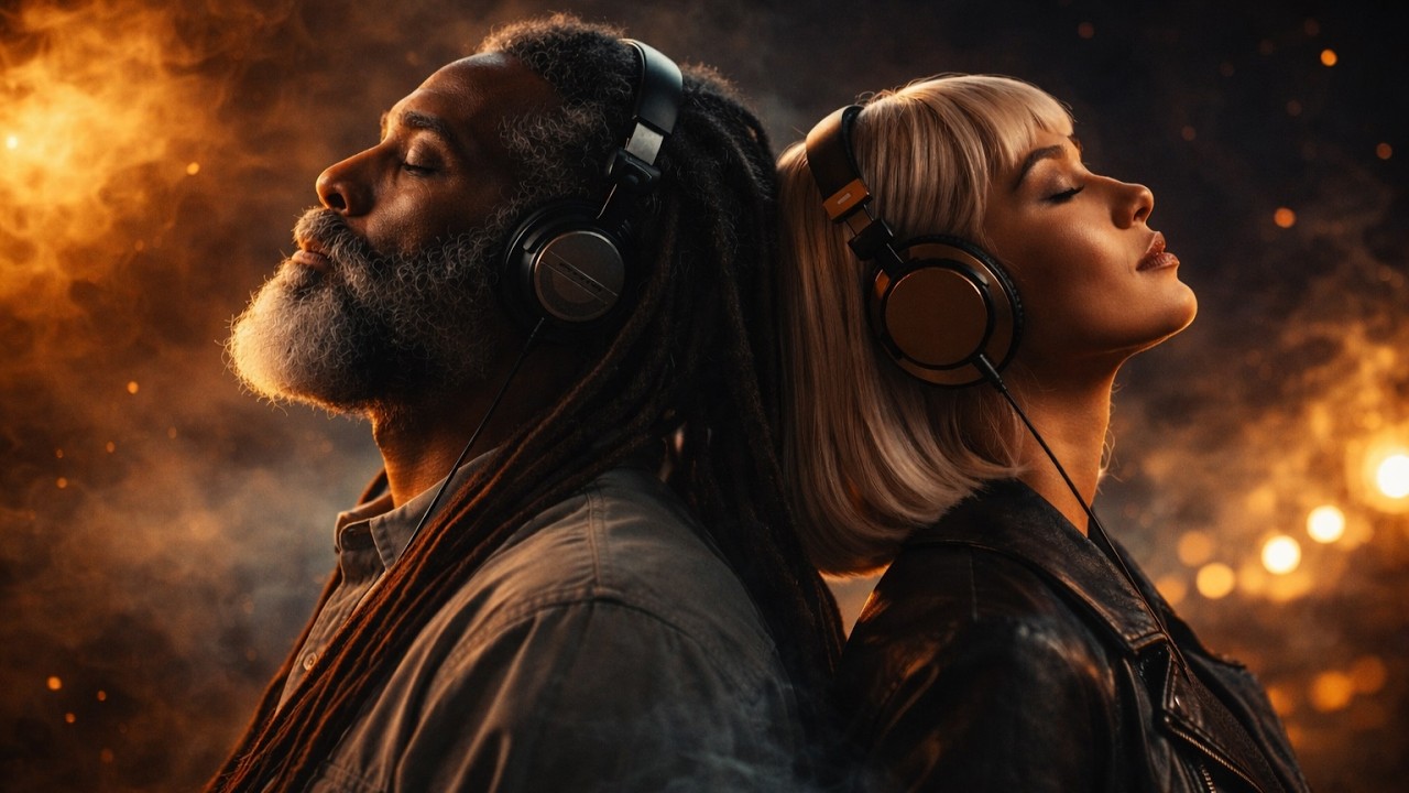 Damian Marley ft. Sia - Moonlight Harmony | A Cinematic Duet Under the Stars | Headphone Music