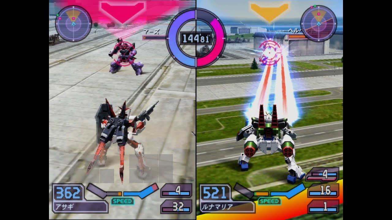 Gundam Seed Destiny 連ザ2 - Blasting the enemies of route C astray with @Stars_Excella