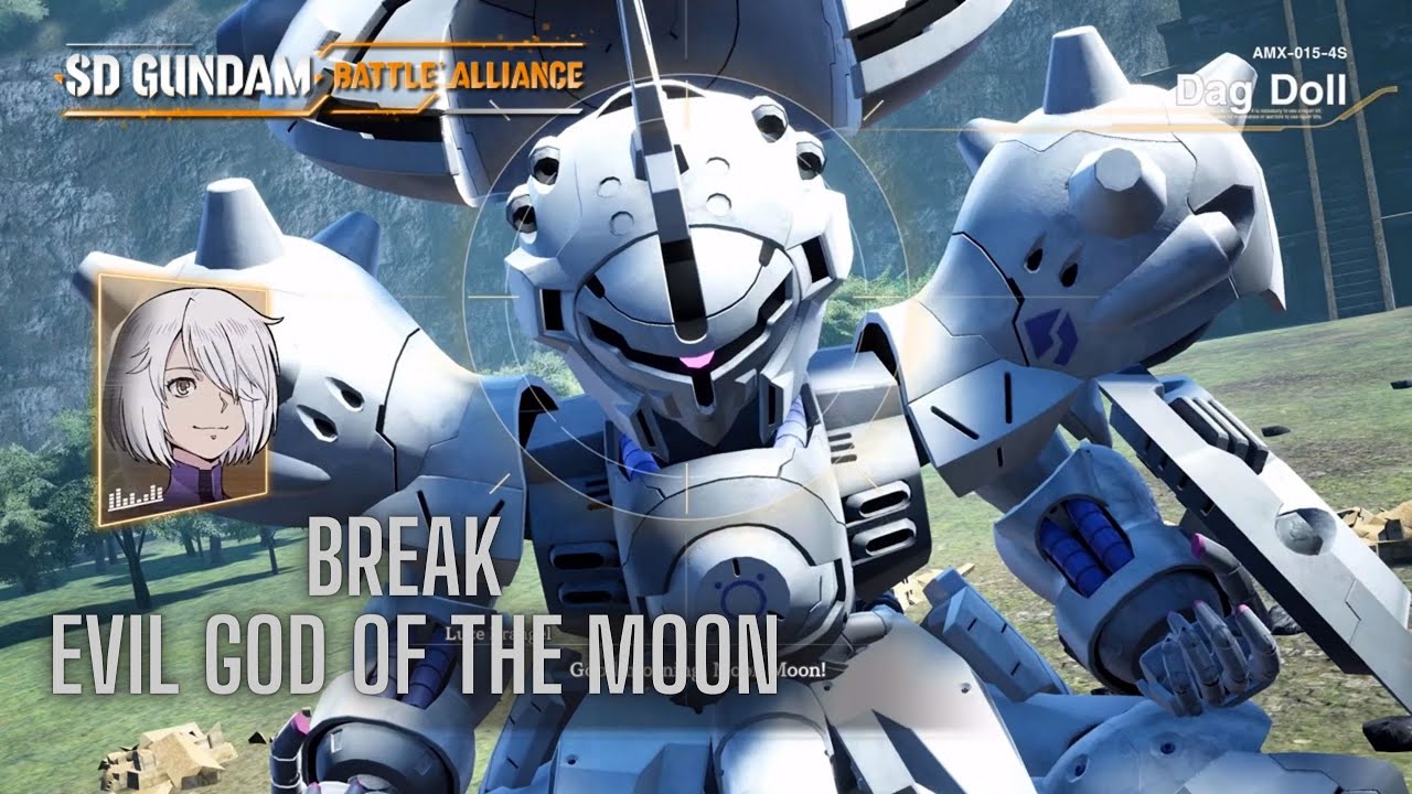 SD GUNDAM BATTLE ALLIANCE DLC 2 | [break] evil god of the moon【ブレイク】月の邪神