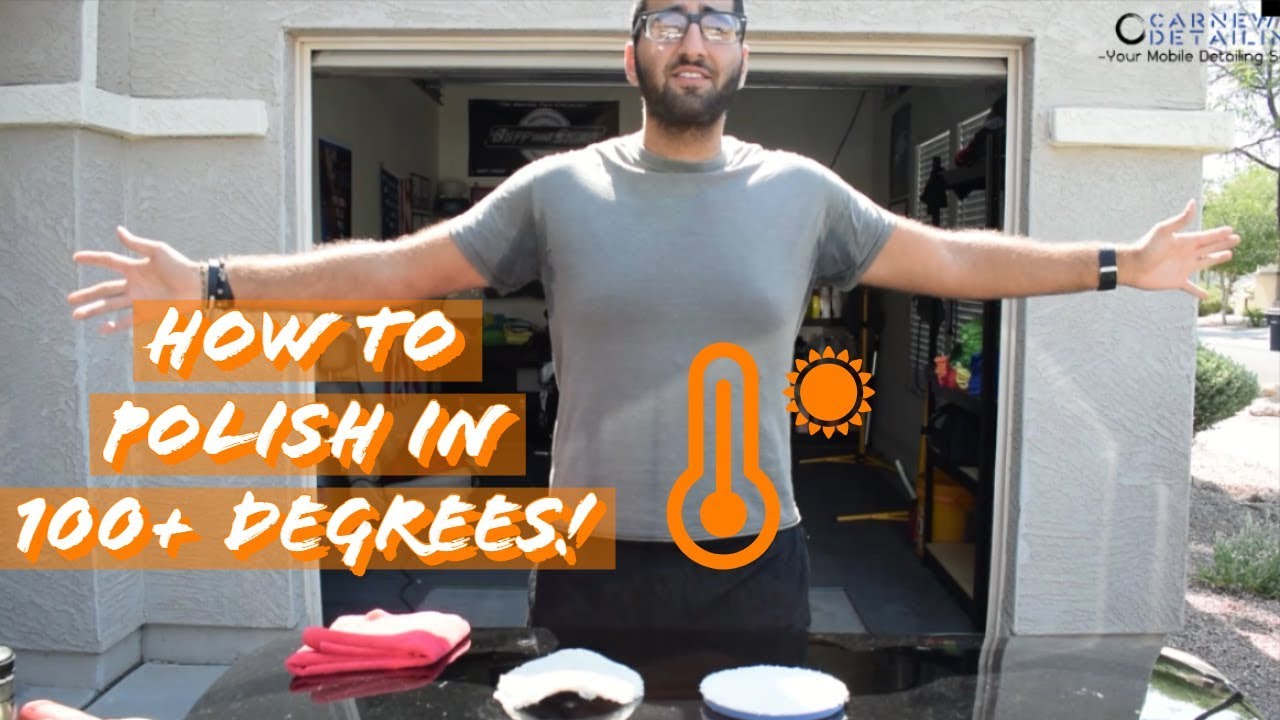 HOW TO POLISH A CAR IN THE SUN: Beginner polishing tips & tricks!
