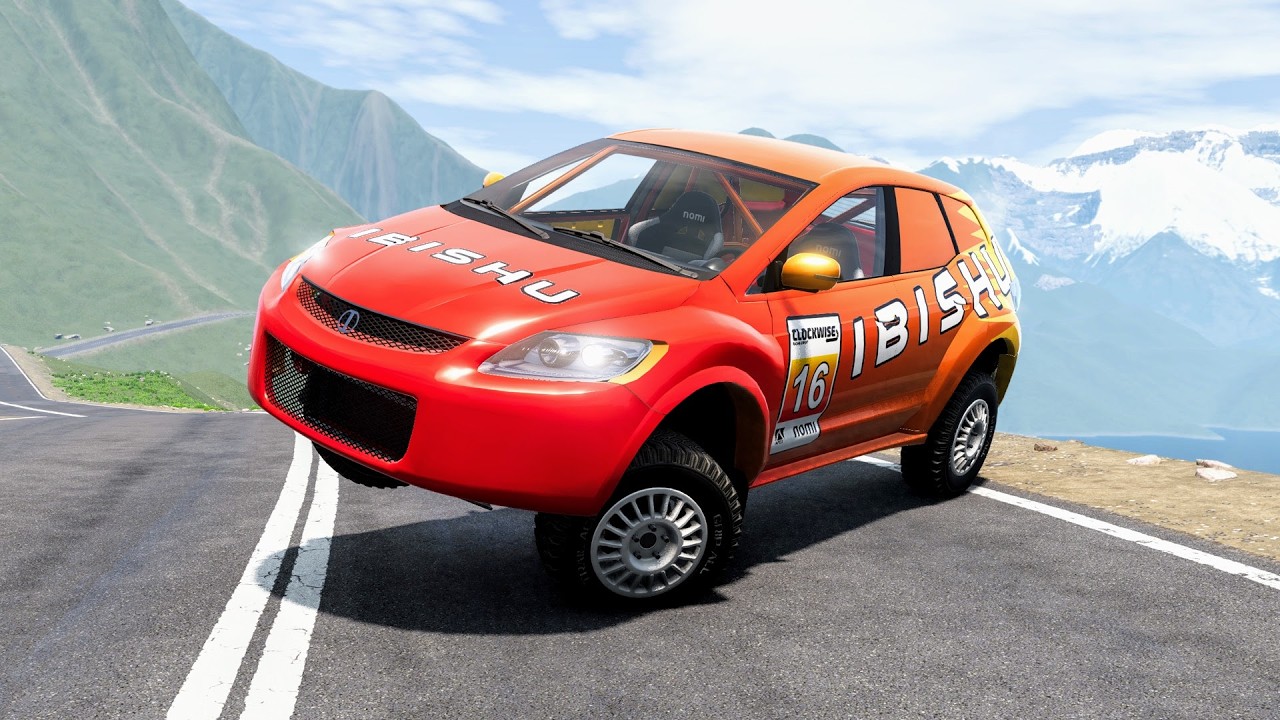 Dangerous Road Curves #14 – BeamNG Drive | CrashBoomPunk