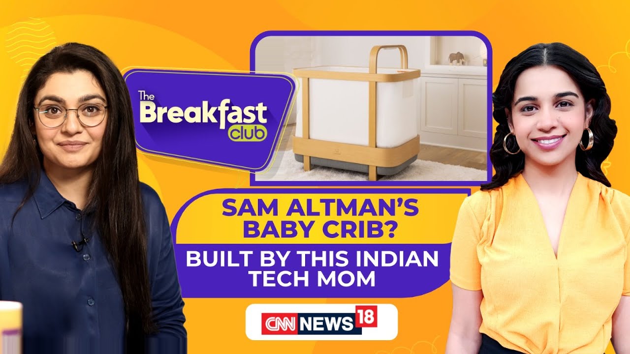 Sam Altman Gives Shoutout To Bengaluru Start-Up For Ai Crib His Newborn Sleeps In | Cradlewise N18P