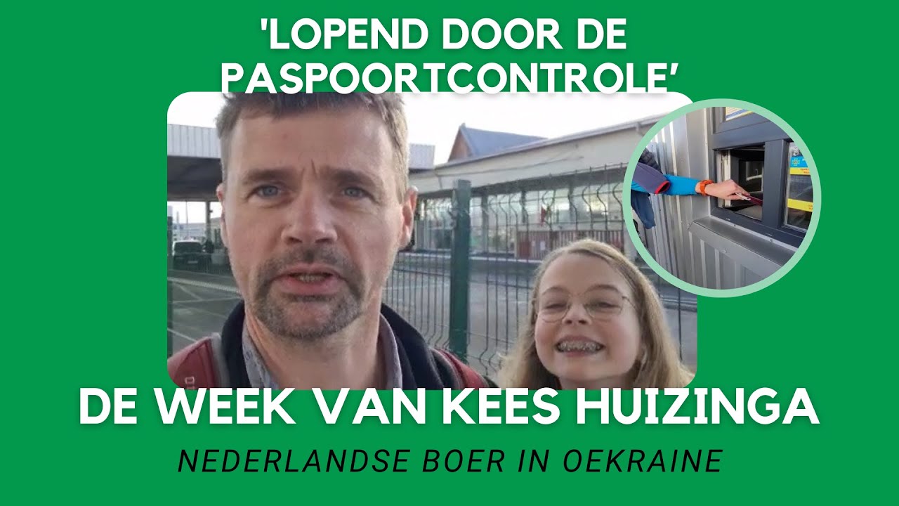 Oekraïne-vlogger Kees Huizinga: 'Halen nu laatste mais van het land'