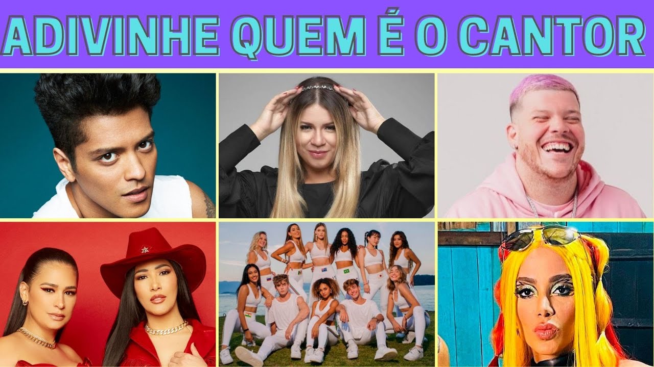 ADIVINHE QUEM ESTÁ CANTANDO [CANAL MEGA QUIZ]