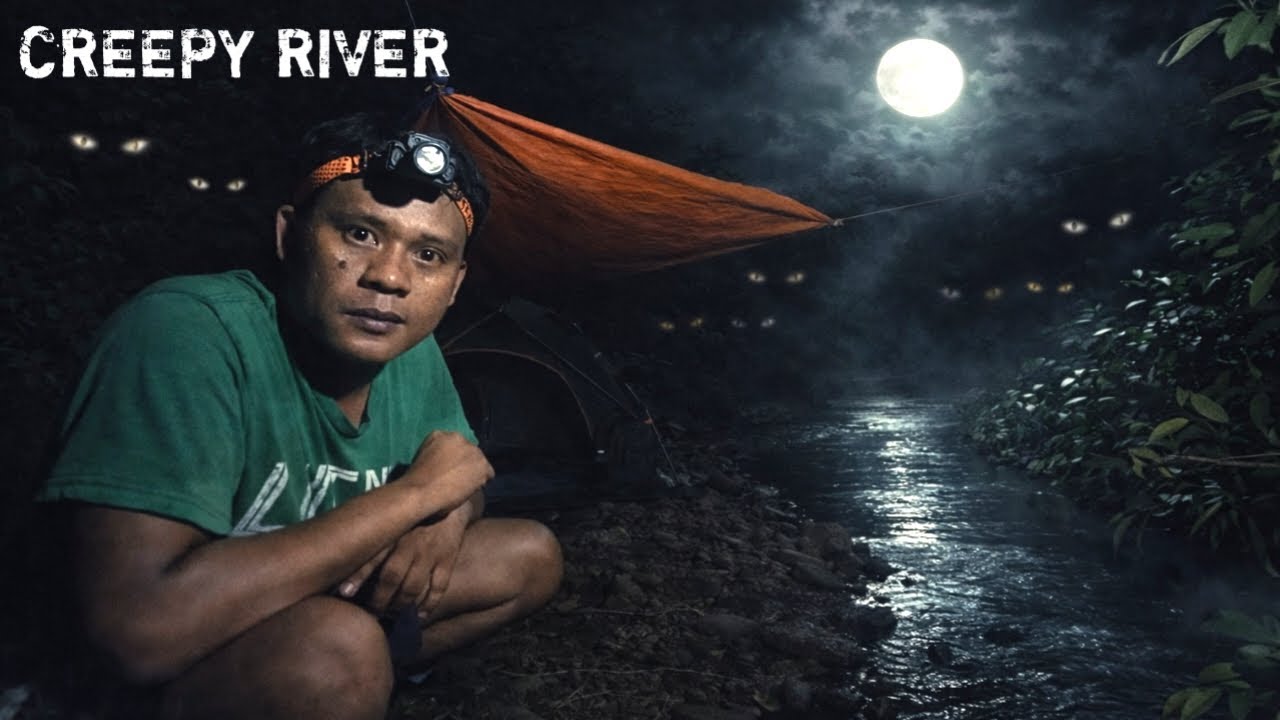 🔴May mata sa likuran ko* Eerie night by the riverbank