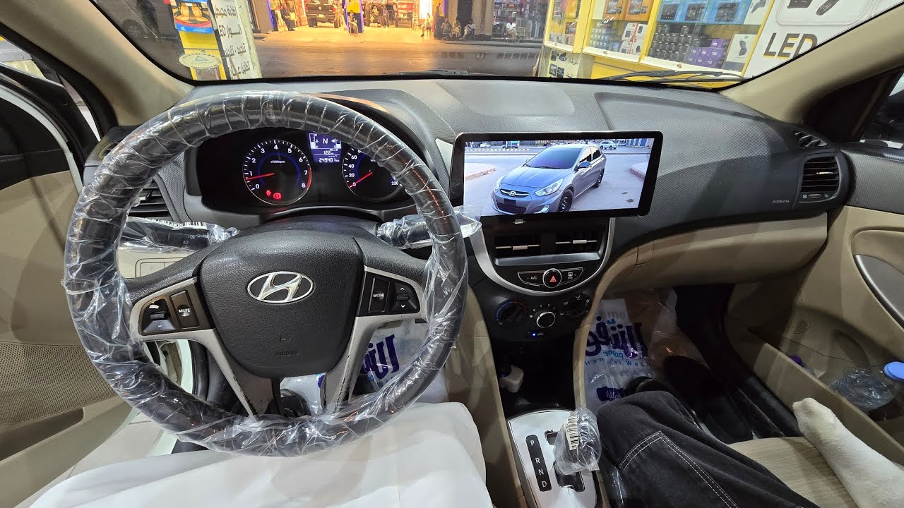 افضل شاشة هيونداي اكسنت 2011 2018 حجم 12 بوصة CarPlay 2k للطلب #زوم_كارز #داش_كام #شاشات 0509180179