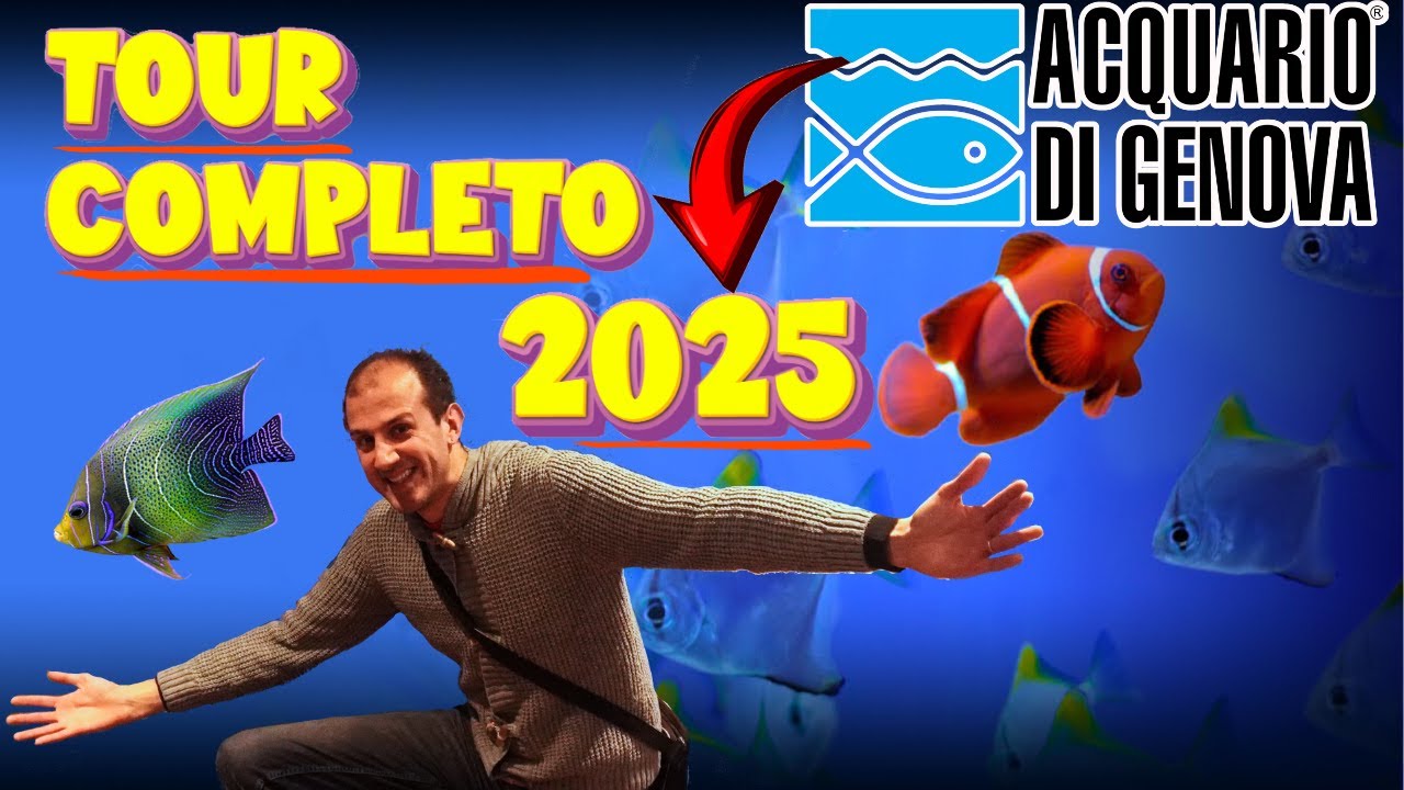 ACQUARIO DI GENOVA 2025 | TOUR COMPLETO DELL'ACQUARIO NUMERO 1 IN ITALIA 🦈🐠🐡
