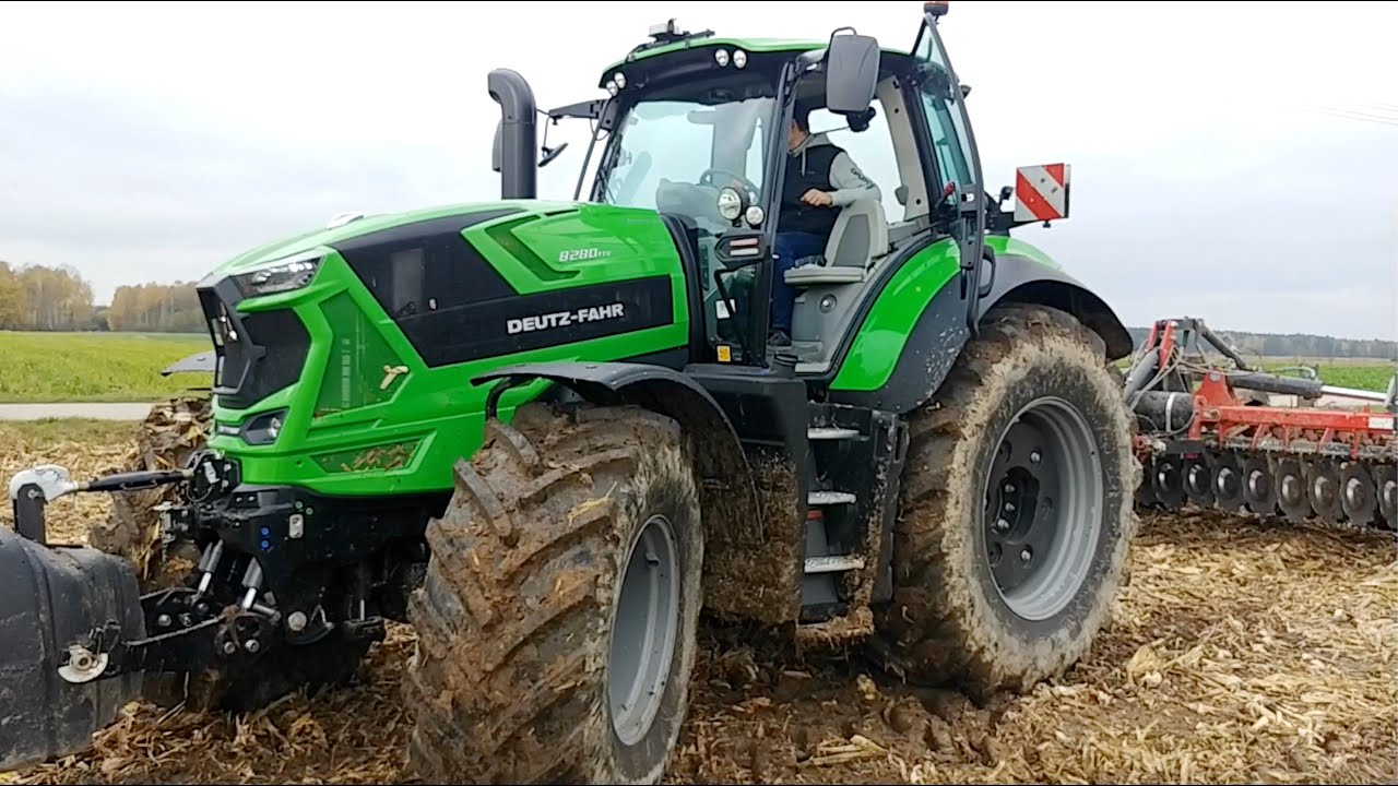 Deutz-Fahr 8280 TTV - polska premiera i pierwsze testy polowe