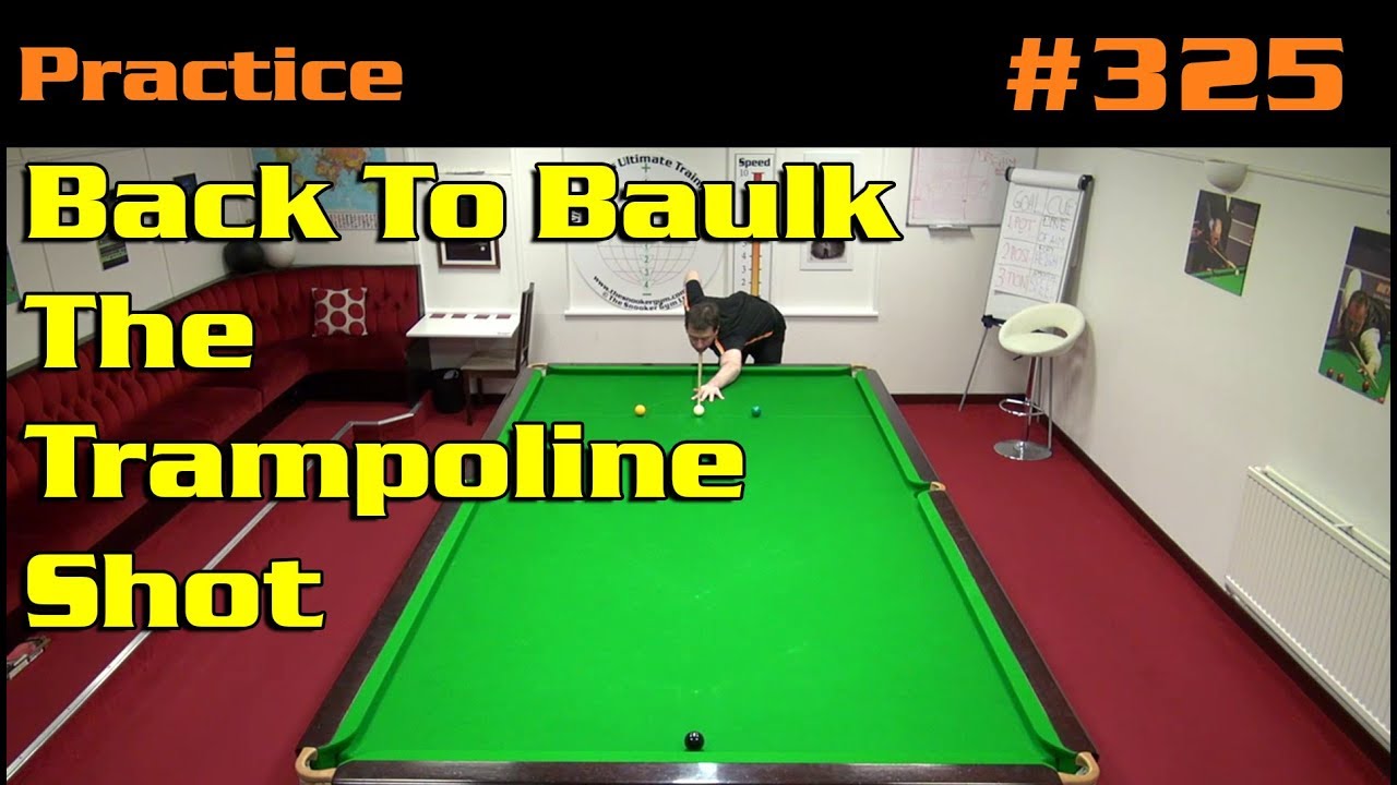 New: Safety Play Back To Baulk The Trampoline Shot