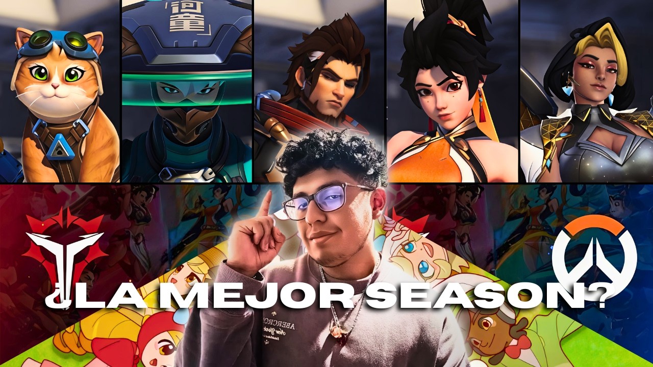ESTA FUE MI REACCIÓN A LA SEASON 1 CONQUEST DE OVERWATCH!!!!