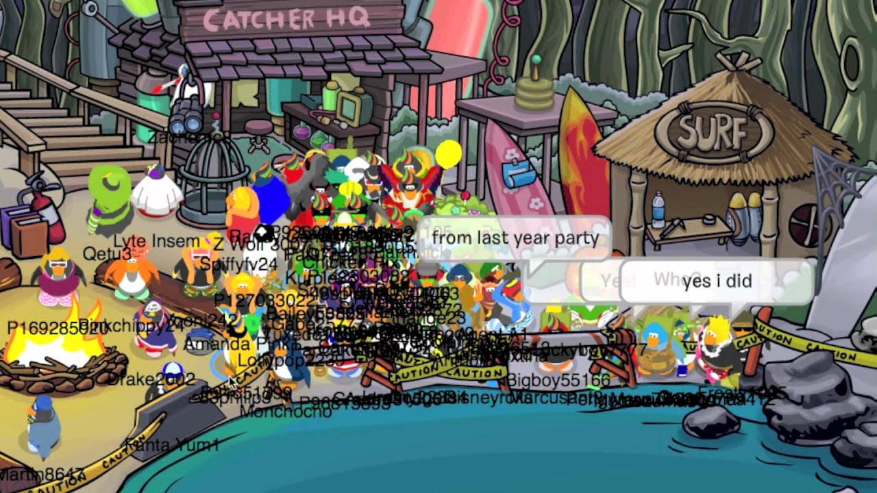 Club Penguin Meeting Gary the Gadget Guy - October 2012