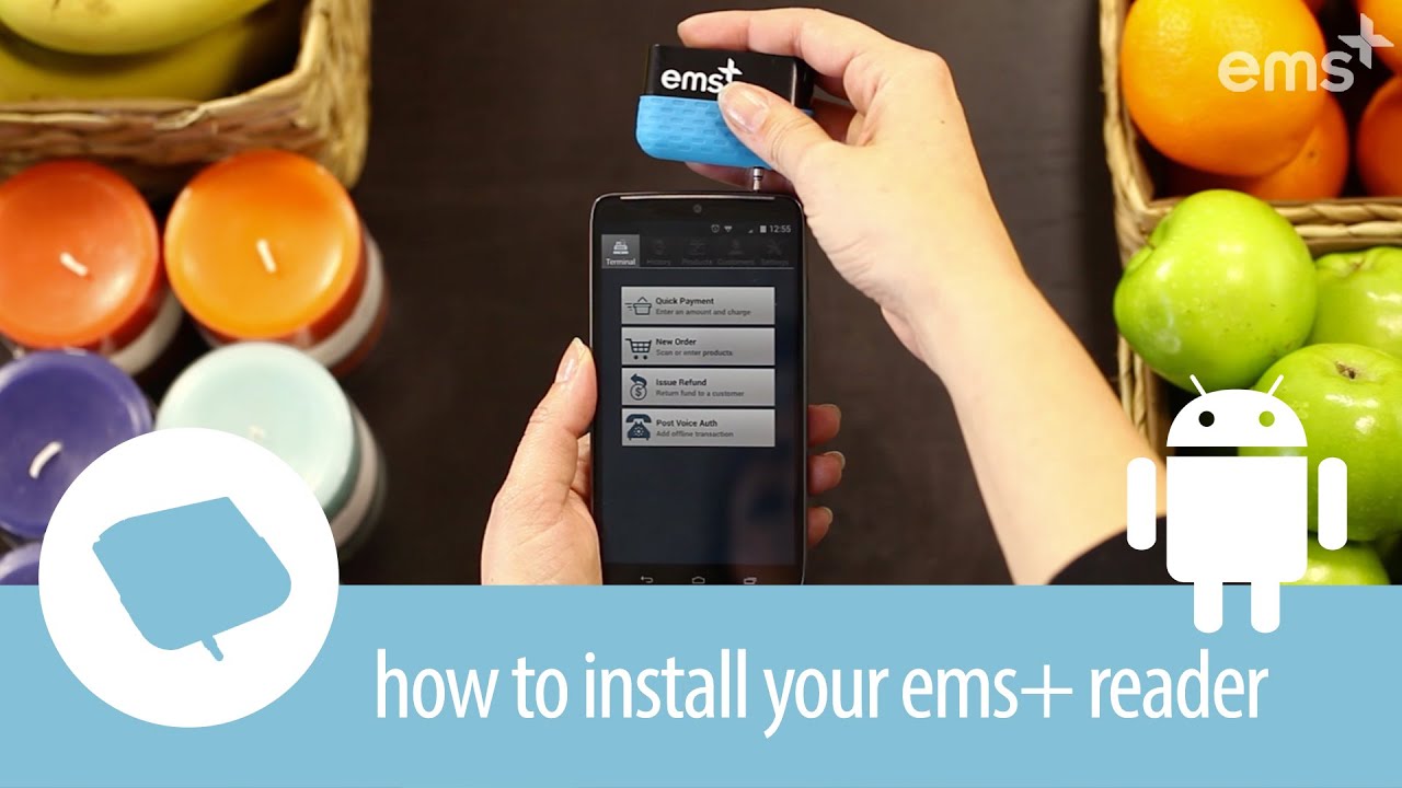 How to Install Your EMS+ Mobile Credit Card Reader (Android)