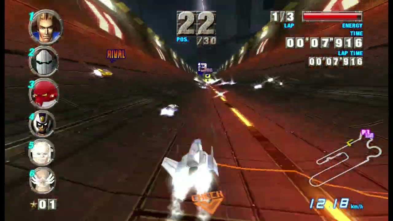 F-Zero GX - Enhanced Master Difficulty with Little Wyvern (3/6)
