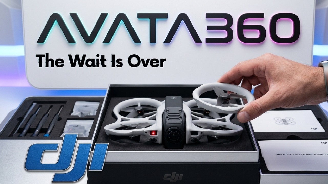DJI AVATA360 -Finally The Waiting Is Over