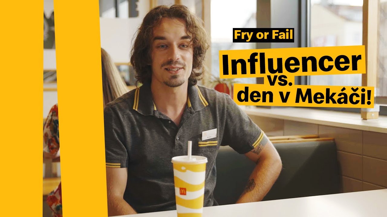 Zvládne influencer makat rukama? Sleduj, jak si poradil v Mekáči!