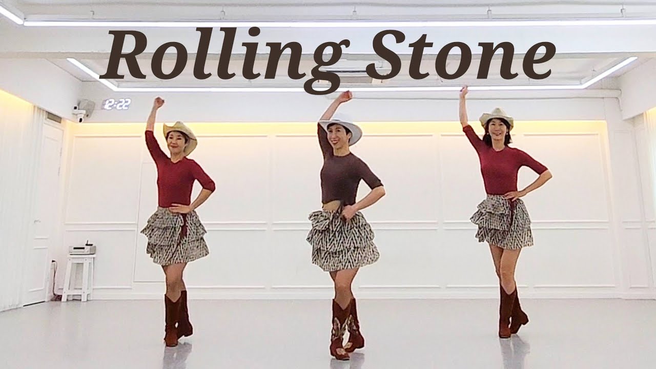 Rolling Stone LINEDANCE/초중급라인댄스/Choreo:Maggie Gallagher, Gary O'Reilly/라인댄스배우는곳 010-5469-9632 민정희
