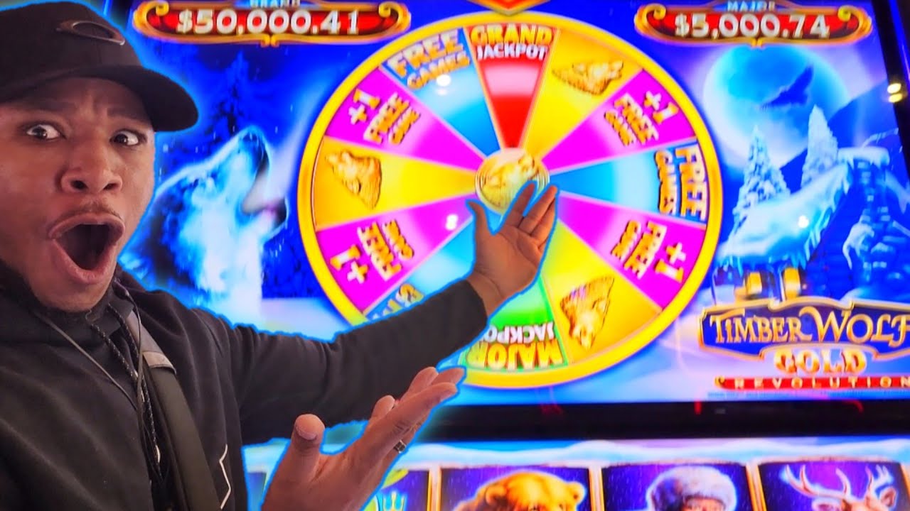 Мы нашли новый игровой автомат Timber Wolf!! 🎰🤯