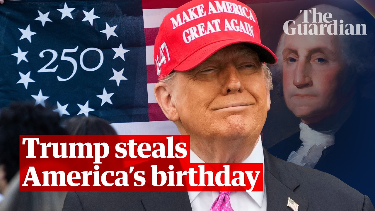 Трамп захватывает празднование 250-летия США | Politics Weekly America
