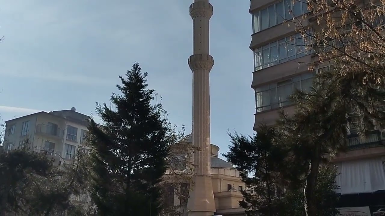 🌒İZZET PAŞA CAMİİ EMEKLİ MÜEZZİNİ FERHAT BOZYİL ÖĞLE EZANI ihsaniye camii